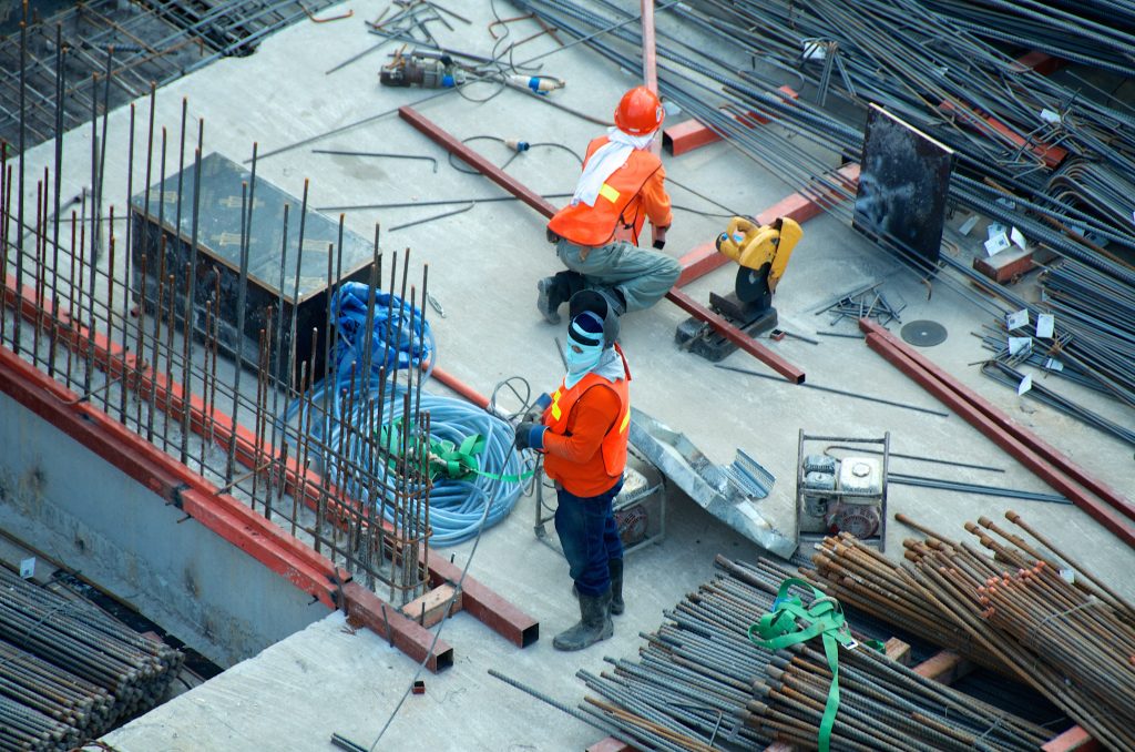 Les risques d'arthrose sur un chantier